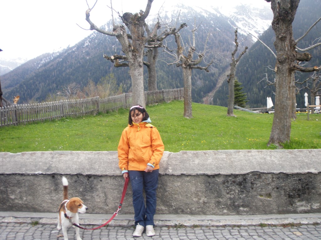 Dorothy and Toto Resting on the Road to Oz